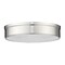 Z-Lite Anders Flush Mount, 3-Light, 22 In.W x 4 In.H, Polished Nickel/marbling 1944F22-PN-LED - alternate 3